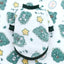 Funny Monkey Print Winter Dog Clothes French Bulldog Flannel Winter Dog Hoodies Medium Puppy Clothing for Cat Christmas Costume