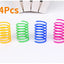Kitten Coil Spiral Springs Cat Toys Interactive  Gauge Cat Spring Toy Colorful Springs Cat Pet Toy Pet Products