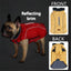 Retro Style French Bulldog Pet Coat Jacket Winter Warm Big Dog Clothes for Medium Large Dogs Pug Bull Terrier mascotas Clothing