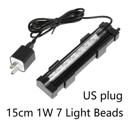 UXCELL 15-116CM Aquarium LED Light Full Spectrum Fish Tank 7-36 Light Beads Decor Colorful Lighting Lamp Plant Grow Tools
