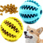 Silicone  Dog Toys Stretch Rubber Leaking Ball Funny Interactive Pet Tooth Cleaning Balls Bite Resistant Chew Toys
