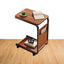 End Table C Shape Small Side Table For Living Room Double Layer Movable Side Table For Sofas Living Rooms Bedside Areas Small