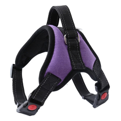 Small Medium Large Dog Harness Nylon Reflective Collar Vest Harnesses For Dogs Training Husky Alaskan Bulldog Breast-band Belt