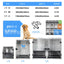 Baichong Double-layer Stainless Steel Dog Cage Inpatient Cage Small Dog Multi-layer Child and Mother Cage Display Cabinet Pet Su