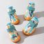 Summer Dog Shoes 4PCS Breathable Shoes For Small Dogs Boots Booties Paw Protector Puppy Shoes Anti-Slip Sole Cat Shoes Boots
