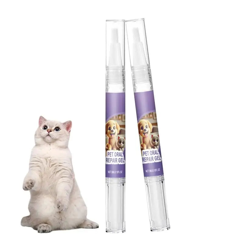 Pet Oral Repair Gel For Dogs Dog Oral Care 2X Care Cleaner Repair Gel Repair Gel Without Brushing For Eliminate Bad Breath