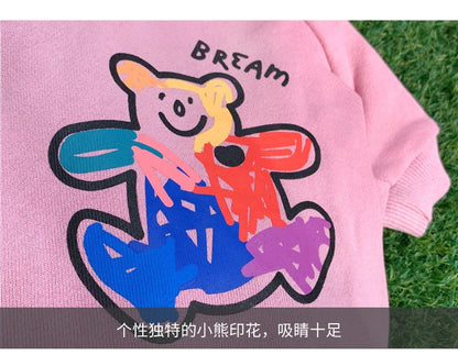 The New Dog Costume  Dog Clothes for Small Dogs Parent-child Wear Spring and Autumn Pure Cotton Three Colors Seven Sizes