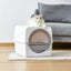 New Large Semi-automatic cat sand basi Cat Toilet  Cat Litter Box Pet Waste Collection Device