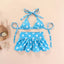 Summer Dog Bikini Set Cute Pet Bikini Swimwear Puppy Dresses Hawaiian Dog Beach Swimsuit for Small Dog Girl Cat Dress in Seaside