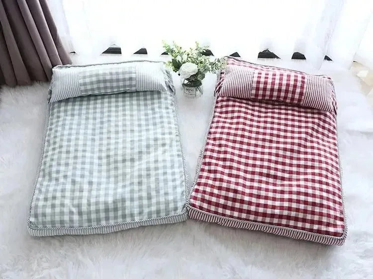 Cat Mat Winter Warm Beds Cats Cushions Kitten Bed Houses and Habitats Basket House Things Puppy Accessories All Pet Products