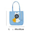 Pet Canvas Shoulder Bag Bee Rabbit Dinosaur Shape Cute Cat Carrier Portable Shoulder Carrying Bag Chest Cat Bag Outdoor Cat Tote