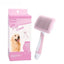 Pet Combs Self-cleaning Key Fading Comb Knots Removing Hair Massage Comb Cat and Dog Universal Easy To Clean