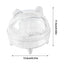 Hamster Sand Bath Container Fully Transparent Hamster Chinchilla Sand Bathroom Plastic Toilet Bathtub For Syrian Hamster