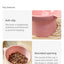 Pet Food Bowl Tilt High Bottom Neck Protector Antichoking Dog and Cat Water Bowl Antidumping Dog Feeding Supplies