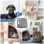 Cat Heating Pad Auto Shut Off Cat Bed Dog Heat Mat Heating Pad Waterproof Thermostat Electric Heated Mat Electric Pet Heated Bed