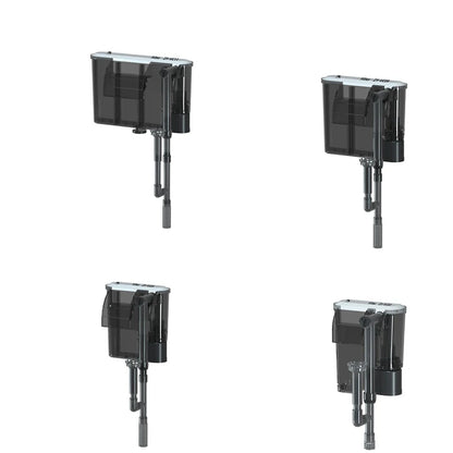 Thin External Hang On waterfall filter aquarium silent filter pump 220~240V interface filter water pump Three in one oxygen pump