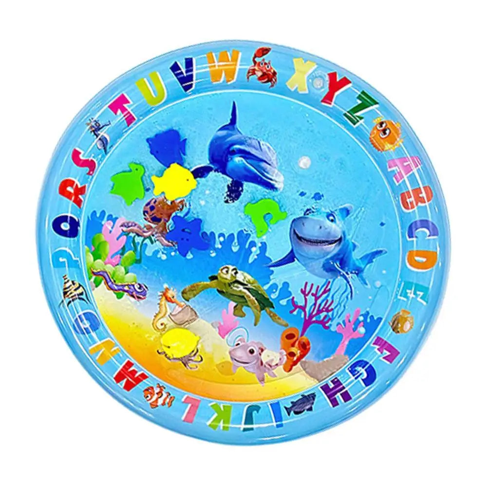 Water Play Mat For Cats Water Mat For Cat And Dog Thickened Water Sensory Playmat Pet Playing Water Sensory Pad 65cm