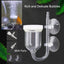 Glass Air Pump Sand Stone Aquarium Oxygen Pump Fresh Air Stone Nano Bubble Bar Aquarium Fish Tank Aerator Pump Hot Selling