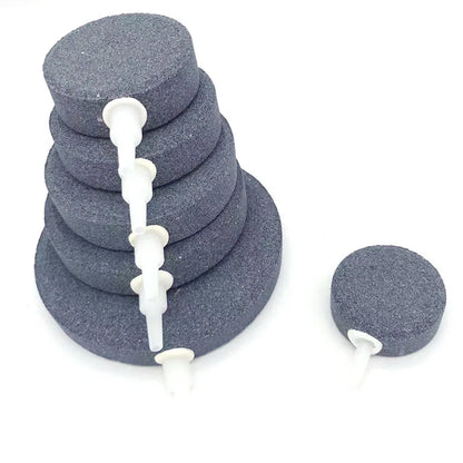 40/50/60/70/80/100mm Bubble Stone Aerator for Aquarium Fish Tank Pump Hydroponic Oxygen Plate Mini Air Pump Accessories Tube