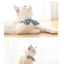 Japanese Fashion Pet Dog Accessories Bunny Ears Adjustable Neck Wear Handmade York Dog Necklaces Fancy All Season Collar for Cat