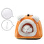 Hamster Hideaway Soft Warm Cotton Small Animal House Hedgehog House Chinchilla Accessories Cute Bear Shape Small Animal Hideaway