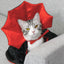 Cat Halloween Costume Pet Cloak Red Black Kitten Cape Pet Puppy Apparel Halloween Party Costume for Small Dogs Cats Accessories