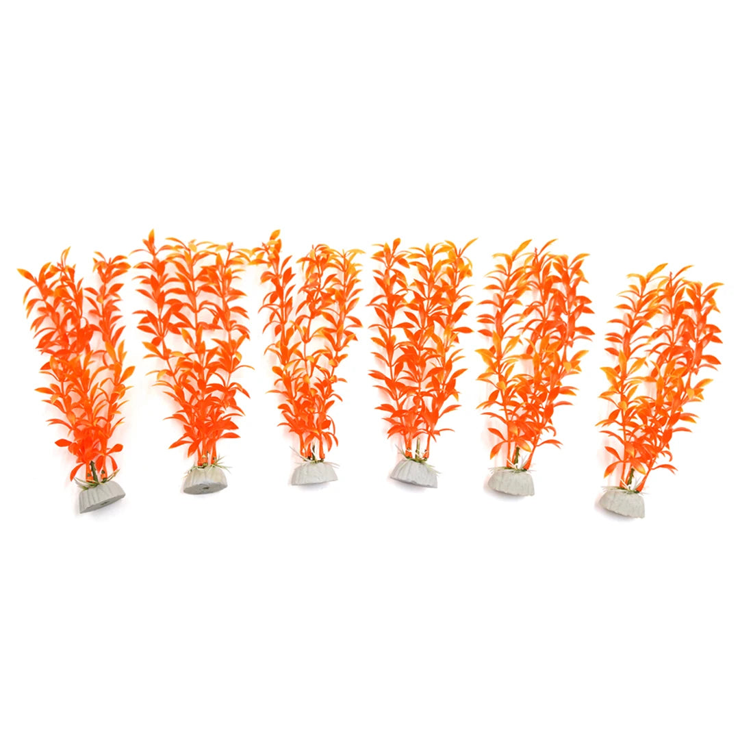 UXCELL 3/4/5/6/8/9 Pcs Artificial Aquarium Plants Grass Water Weeds Ornament Fish Tank Plant Flower Grass Decor Accessories