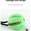 Interactive Suction Cup Dog Toy with Sound and Treat Dispensing - Durable Rubber Ball for Training and Tug-of-War Fun
