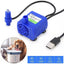 Silent AC Water Pump DC Power-off Water Pump Easy To Light Light Disassemble Pet Two-color Pump LED Fountain D9U9