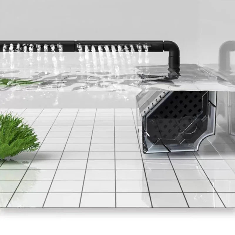 3-in-1 Internal Aquarium Filter Pump Fish Tank Submersible Silent Air Oxygen Aerator Internal Water Pump Low Water Level filter