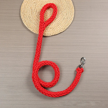 130cm Strong Nylon Dog Leash, Durable Braid Lead Rope for Small Medium Large Dogs Training Walking Pet Accessories