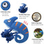 Dog Plush Toy Spot Plush Stuffed Molars Bite-resistant Squeaking Sound Chameleon Pet Dog Toys Fleece Squeak Toys