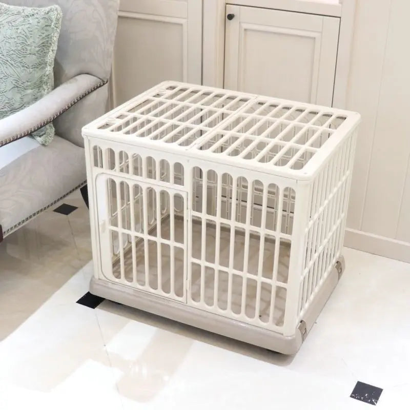 Dog cage Small  Pet cage Household Indoor Medium sized  villa Resin cage
