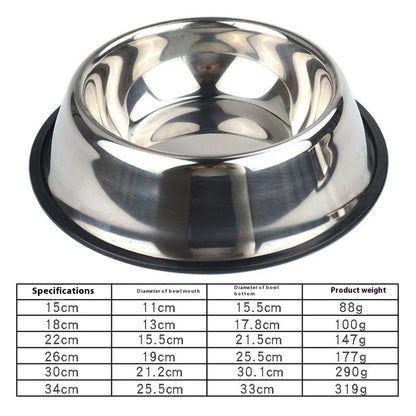 Stainless Steel Dog Bowls pink, Food and Water Non Slip Anti Skid Stackable Pet Puppy Dishes for Small, Medium and Large Dogs
