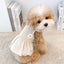 Sweet Summer Fancy Dresses for Cats Daisy Patchwork Vest Skirt Small Medium Pet Dog Clothing Lightweight French Bulldog Overalls