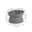Dual-purpose Cat/Dog Food Bowl, Elevated Anti-Vomiting Cat Feeder Whisker Stress-Free Dog Plastic Cat Feeding Bowls