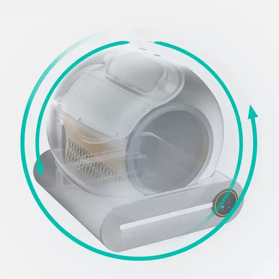 No Smell Electric Cat Litter Box Automatic Timed Cat Toilet App Control Self Cleaning Cat Litter Box