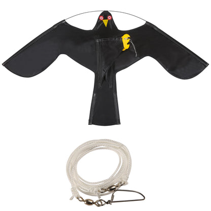 1Pcs Bird Repeller Flying Hawk Kite Scarecrow Decoration Outdoor Pest Control Repellents Garden Supplies