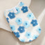Dog Winter Coat Sherpa Warm Fleece Vest Sweater Flower Patterm Pet Clothes Cold Weather Jacket for Small Medium Dogs Puppy