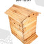 Wholesale 8 10 Frame 3 Layer New Zealand Pine red cedar Fir Wooden UK English British National Beehive Bee Hive with Metal Roof