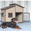 Small puppy house outdoor water rot kennel kennel kennel rural large medium and small outdoor villa