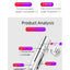 Multi Functional Upgrade USB Direct Charging Infrared Cat Toy Laser Pattern Projection Interactive Cat Stick Pet Toy Supplies