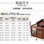 4XL Pet Kennel Large Dog Summer Cooler All Seasons Universal Medium Dog Kennel Solid Wood Removal and Washing
