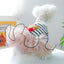 Cute Bear Stripe Dog Dress for Small Dogs, Luxury Tiered Layer Tulle Tutu Dress Princess Skirt Spring Autumn Puppy Pet Clothes