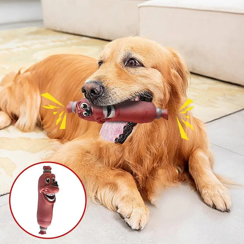 Dog Chew Squeaky Toys Tough And Durable Teeth Stick Tough Durable Interactive Dog Toys For Small Medium Large Dogs