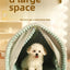 Warm Small Pet House with Double Door Curtain All-season Universal Closed Pet Kennel for Cats and Dogs