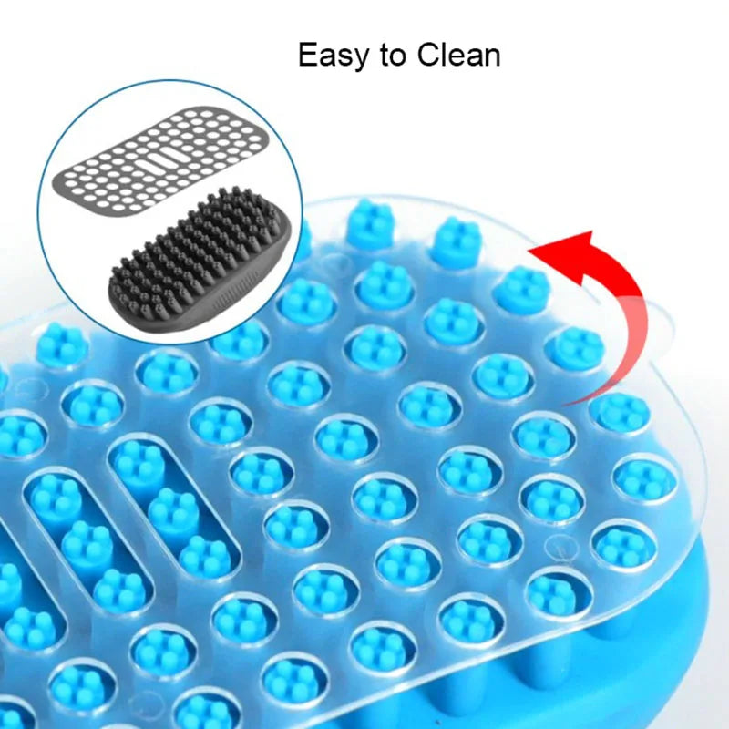 Massage Bathing Soft Needle Comb Pet Dog Cat Brush Grooming Accessories Clean Tools Silicone Brush Dog Cat Combs For Grooming