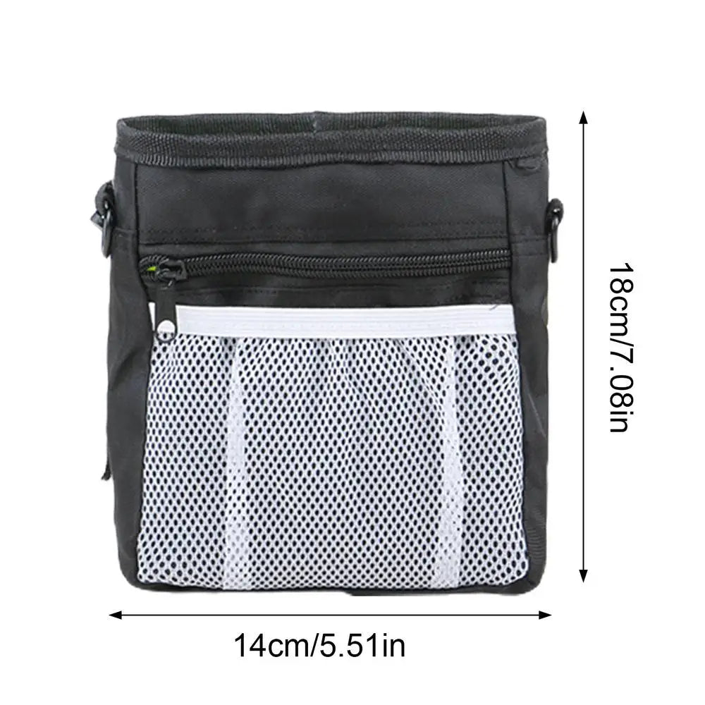Dog Treat Bags Training Pouch Clip On Pet Treat Pouch Built-in Poop Bag Dispenser Treat Pouches For Pet Toys Kibble Treats
