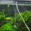Stainless Steel Aquarium U Shape Tube Connector Air Splitter Valve Fish Tank Air Pump Flow Distributor Valve Tap Lever Control