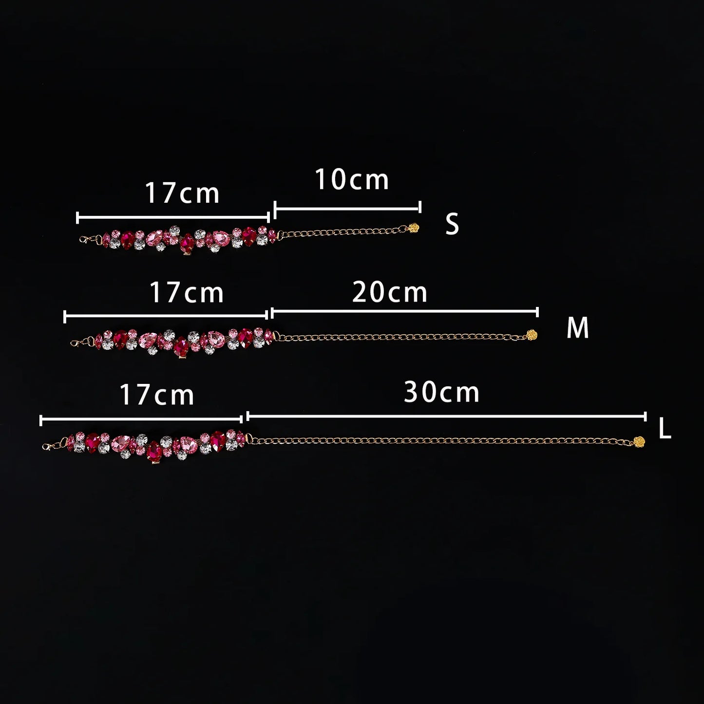 Adjustable Dog Necklace Jewelry for Small Medium Dogs Puppy, Luxury Blingbling Diamond Collar Wedding Prom Pet Accessories